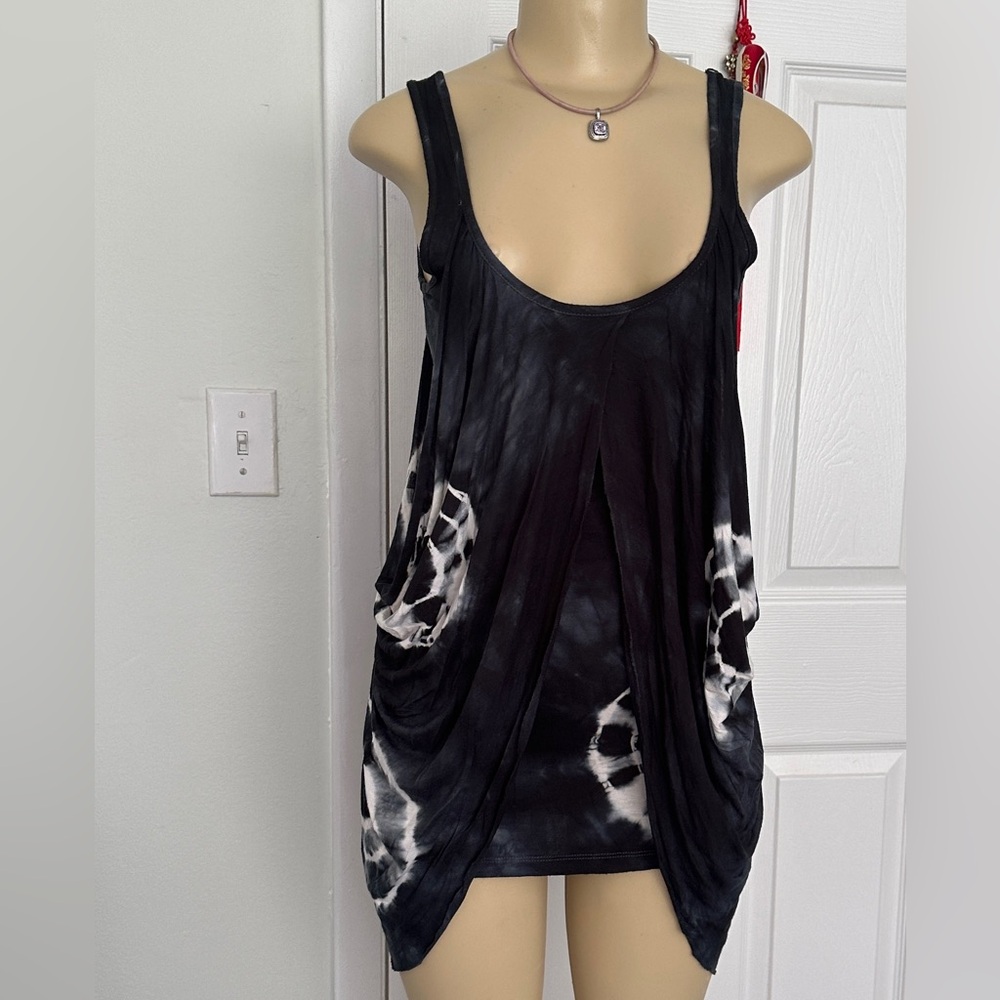 WYL sleeveless tie dye top or mini dressss